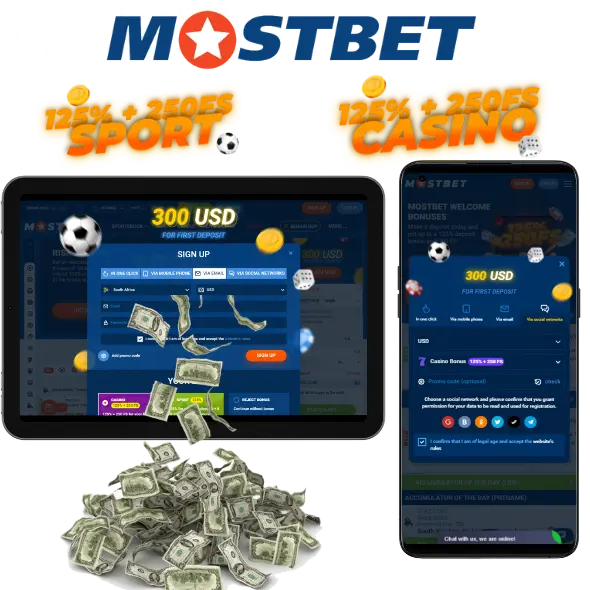 Mostbet registration by email