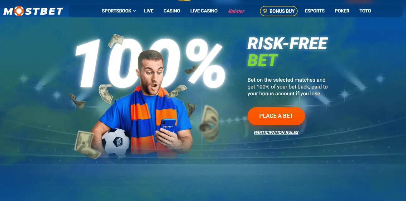 Mostbet betting without risk